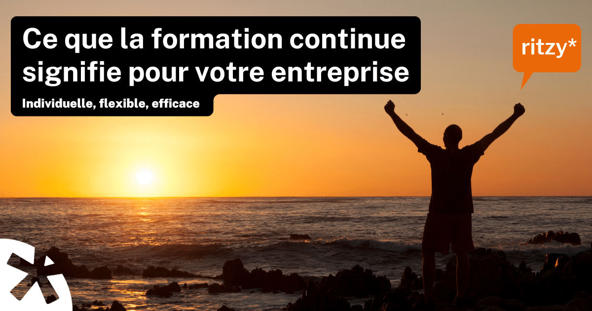 Individuelle, flexible, efficace : comment les séminaires ritzy* font passer votre formation au niveau supérieur