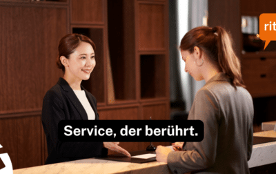 5-Sterne-Service. Einfach menschlich.